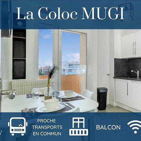 Homey La Coloc Mugi - Colocation Haut De Gamme - Chambres Privees - Balcon - Wifi Et Netflix - Proche Transports Commun Annemasse Extérieur photo